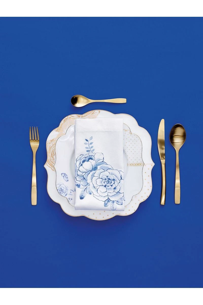 Royal White Breakfast Plate Golden Dots 23,5 Cm 5 Royal White Breakfast Plate Golden Dots 23,5 Cm - Image 3