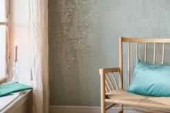 Pip Studio Origami Tree Non-Woven Wallpaper Light Green/Silver -Pip studio 333111 origami light green silver 02 hr lr