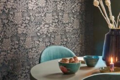 Pip Studio Origami Tree Non-Woven Wallpaper Dark Blue/Rosegold -Pip studio 333114 origami darkblue rosegold 02 hr lr 2