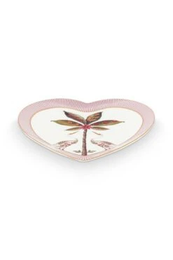 La Majorelle Set/2 Heart Shape Plates Pink -Pip studio 51.001.282b