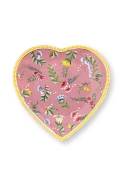 La Majorelle Set/2 Heart Shape Plates Pink -Pip studio 51.001.282tsa