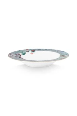 Flower Festival Deep Plate Light Blue 21.5 Cm -Pip studio 51.001.288fs