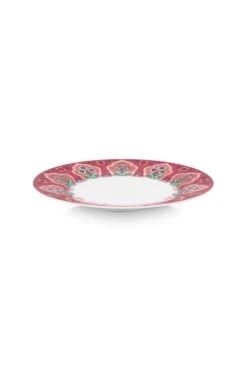 Flower Festival Breakfast Plate Dark Pink 21cm 13 Flower Festival Breakfast Plate Dark Pink 21cm -Pip studio 51.001.295 2 800x1200