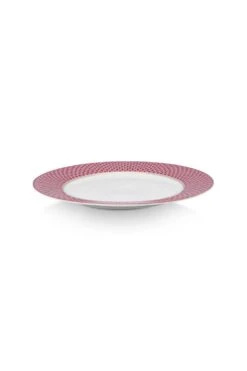 Flower Festival Set/4 Dinner Plates Dark Pink 26.5cm -Pip studio 51.001.296 2 800x1200 1