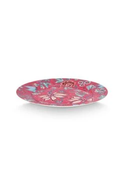 Flower Festival Underplate Dark Pink 32 Cm -Pip studio 51.001.297 2 800x1200