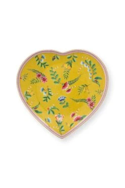 La Majorelle Set/2 Heart Shape Plates Yellow 12 La Majorelle Set/2 Heart Shape Plates Yellow -Pip studio 51.001.342 03 1