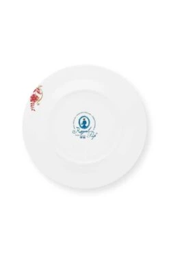 Royal Stripes Dinner Plate Dark Pink 26.5cm -Pip studio 51.001.347 03