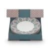 Flower Festival Set/4 Breakfast Plates Light Blue 21cm -Pip studio 51.001.391 01 lr