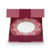 Flower Festival Set/4 Breakfast Plates Dark Pink 21cm -Pip studio 51.001.394 01 lr