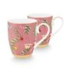 La Majorelle Set/2 Mugs Large Pink -Pip studio 51.002.305