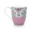 Flower Festival Mug XL Deco Light Blue -Pip studio 51.002.311 bs
