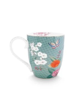 Blushing Birds Mug XL Blue -Pip studio 51.002.368 02