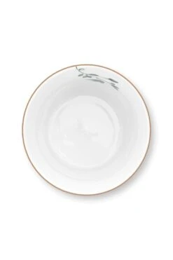 Royal Stripes Mug Flower & Tea Tip Green -Pip studio 51.002.433 06 lr