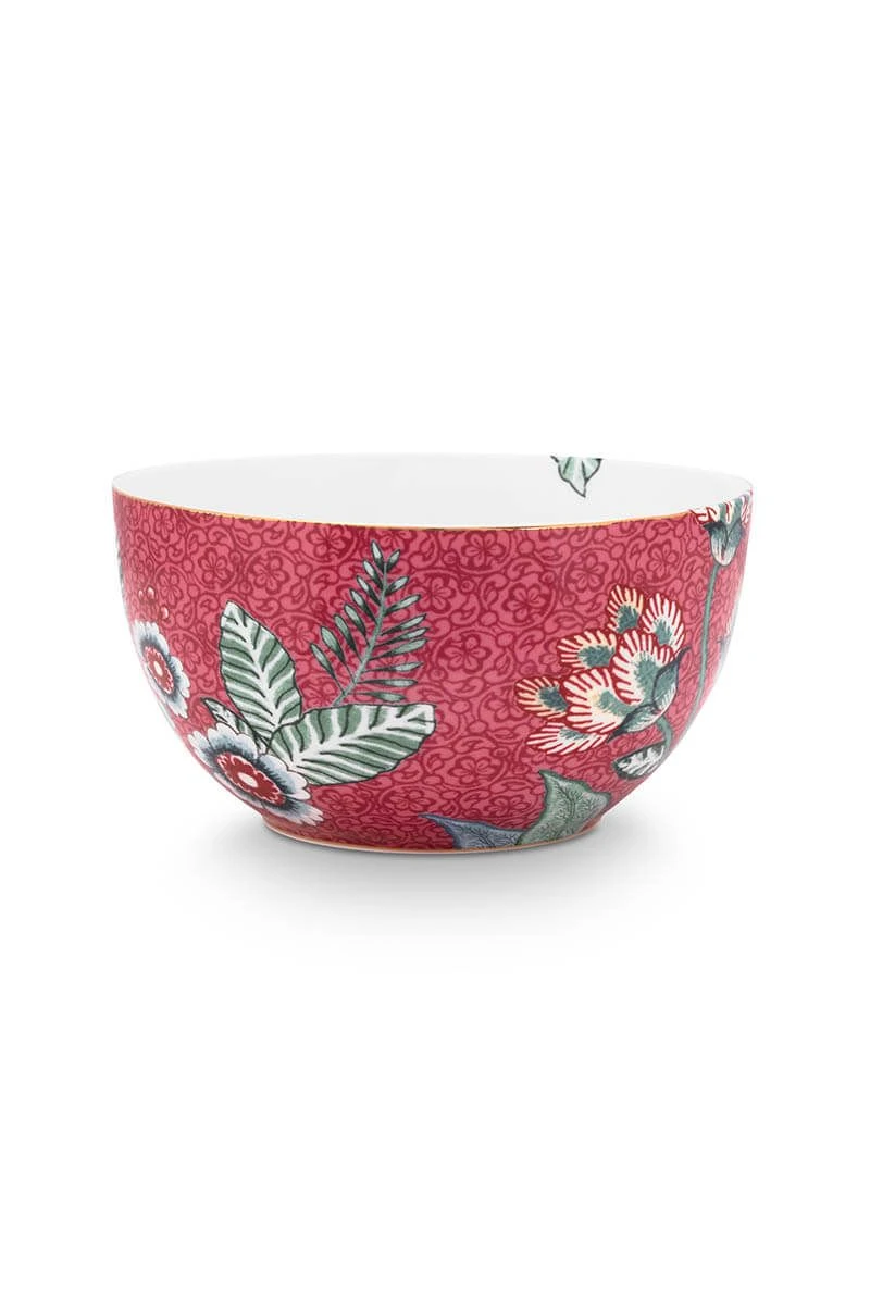 Flower Festival Bowl Dark Pink 12 Cm 3 Flower Festival Bowl Dark Pink 12 Cm