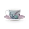 Flower Festival Espresso Cup & Saucer Light Blue -Pip studio 51.004.136 bs
