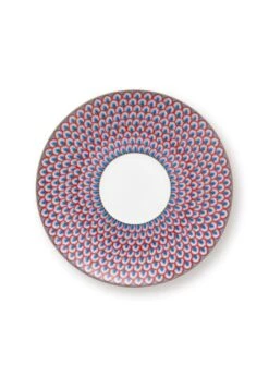 Flower Festival Cappuccino Cup & Saucer Light Blue -Pip studio 51.004.137 ts 1