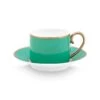 Pip Chique Espresso Cup & Saucer Green 2 Pip Chique Espresso Cup & Saucer Green -Pip studio 51.004.154 01