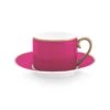 Pip Chique Cappuccino Cup & Saucer Pink -Pip studio 51.004.157 01