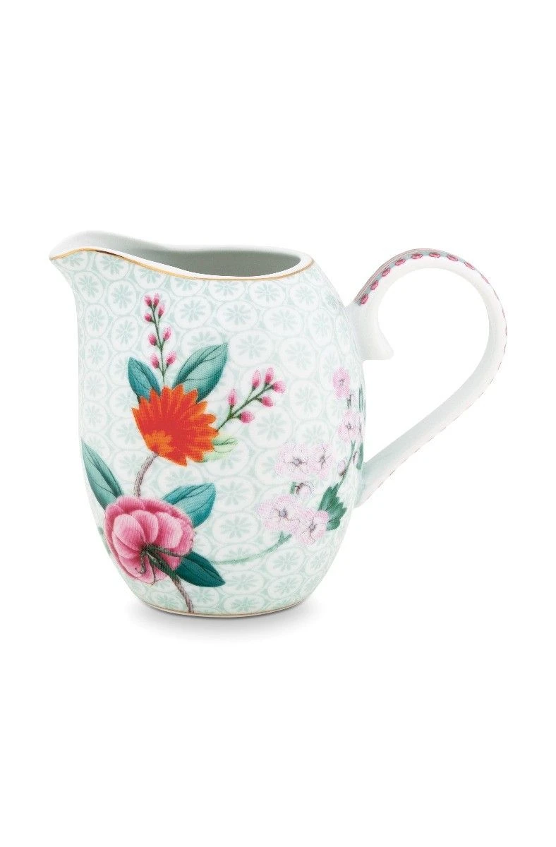 Blushing Birds Milk Jug Small White 3 Blushing Birds Milk Jug Small White