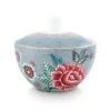 Flower Festival Sugar Bowl Blue -Pip studio 51.008.041 01