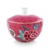 Flower Festival Sugar Bowl Dark Pink -Pip studio 51.008.042 01