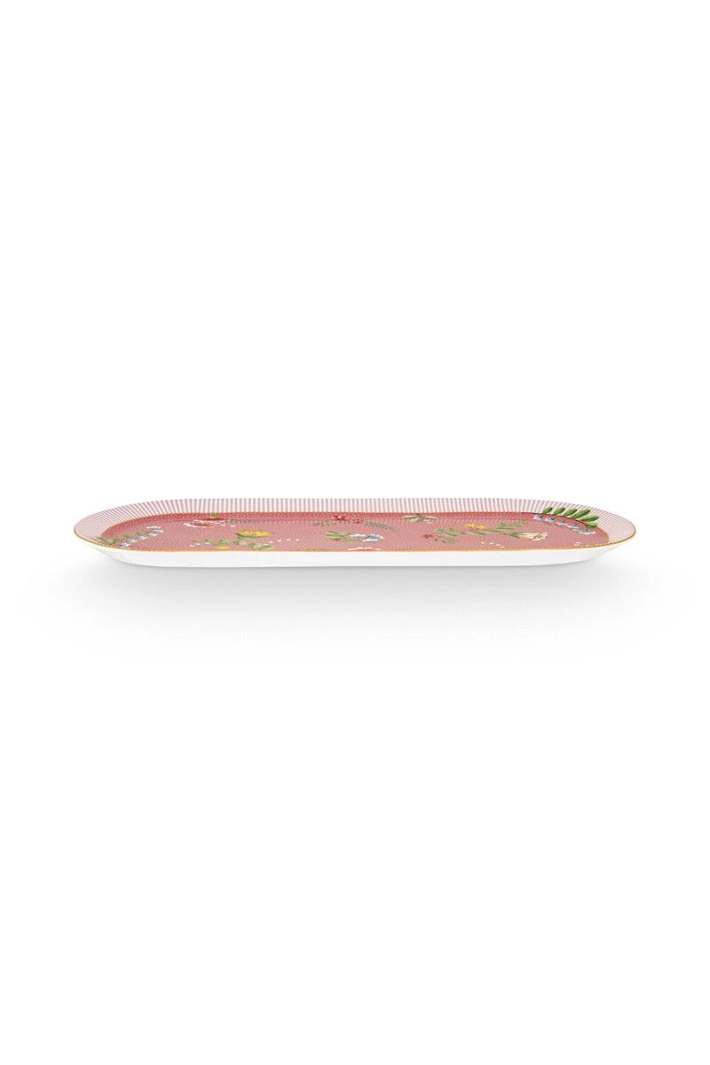 La Majorelle Cake Tray Rectangular Pink 5 La Majorelle Cake Tray Rectangular Pink - Image 3