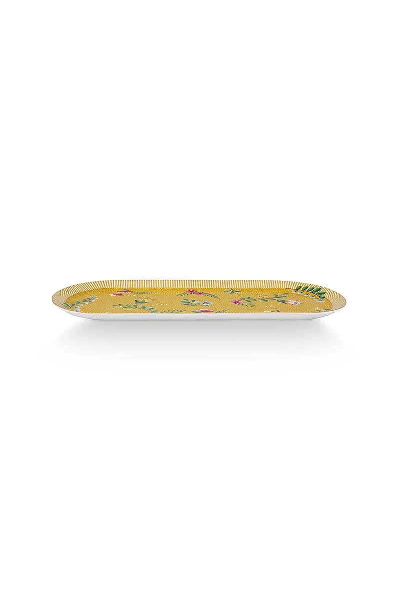 La Majorelle Cake Tray Rectangular Yellow 5 La Majorelle Cake Tray Rectangular Yellow - Image 3