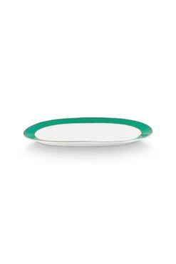 Pip Chique Cake Tray Oval Green 9 Pip Chique Cake Tray Oval Green -Pip studio 51.018.150 02