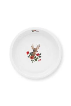 Winter Wonderland Serving Tray Round Dark Blue 12 Winter Wonderland Serving Tray Round Dark Blue -Pip studio 51.019.015 3 800x1200