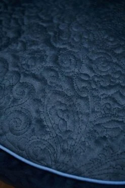 Cushion Round Quiltey Days Dark Blue -Pip studio 51.040.357 51 lr