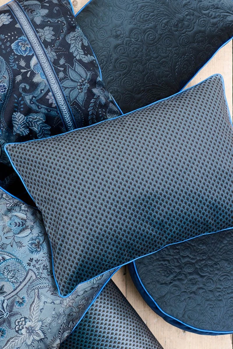 Cushion Suki Dark Blue 6 Cushion Suki Dark Blue - Image 4