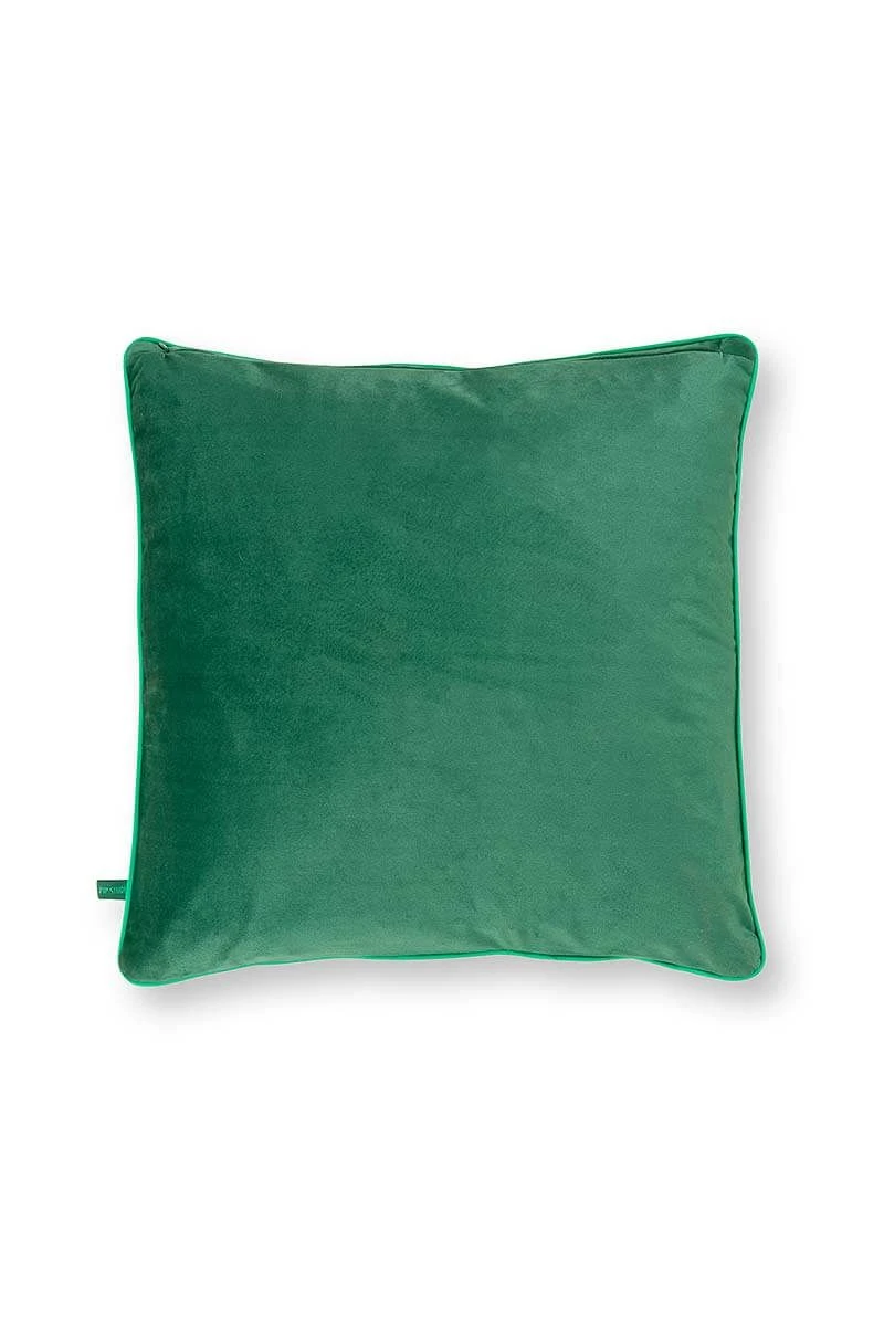 Cushion Square Kyoto Festival Dark Green 5 Cushion Square Kyoto Festival Dark Green - Image 3