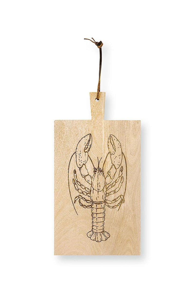 Wooden Tray Rectangular Lobster 3 Wooden Tray Rectangular Lobster