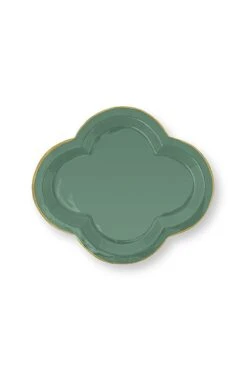 Fancy Tray Large Dark Green