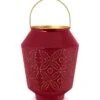 Lantern Enamelled Dark Pink 29cm -Pip studio 51.092.090
