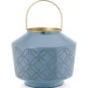 Lantern Enamelled Light Blue 22cm -Pip studio 51.092.091 1 fs