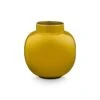 Round Mini Vase Yellow 10 Cm -Pip studio 51.102.028bs