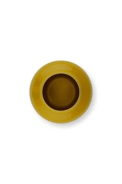 Round Mini Vase Yellow 10 Cm 16 Round Mini Vase Yellow 10 Cm -Pip studio 51.102.028ts