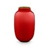 Oval Mini Vase Red 14 Cm -Pip studio 51.102.030bs