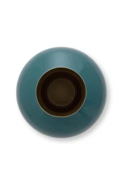 Metal Vase Dark Green 40 Cm -Pip studio 51.102.058 02