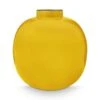Metal Vase Yellow 23cm -Pip studio 51.102.060 01
