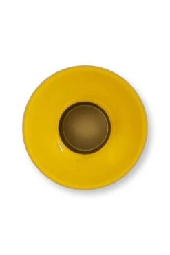 Metal Vase Yellow 32cm 8 Metal Vase Yellow 32cm -Pip studio 51.102.061 02