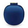 Metal Vase Dark Blue 23 Cm -Pip studio 51.102.062 01 1 1