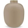 Metal Vase Khaki 32cm 2 Metal Vase Khaki 32cm -Pip studio 51.102.064 01