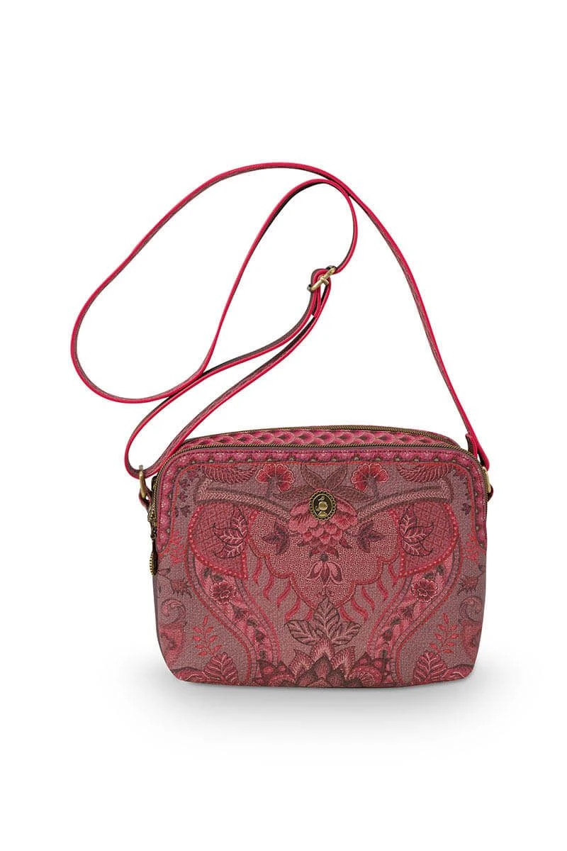 Cross Body Medium Kyoto Festival Dark Pink 3 Cross Body Medium Kyoto Festival Dark Pink