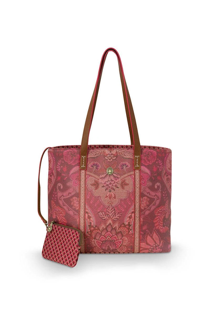 Shopper Medium Kyoto Festival Dark Pink 3 Shopper Medium Kyoto Festival Dark Pink