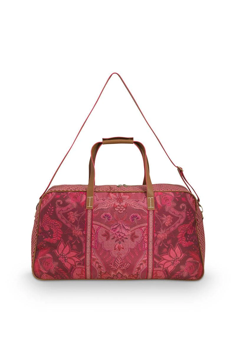 Weekend Bag Large Kyoto Festival Dark Pink 6 Weekend Bag Large Kyoto Festival Dark Pink - Image 4