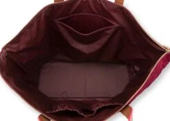 Tote Bag Velvet Quiltey Days Red -Pip studio 51.273.315 3