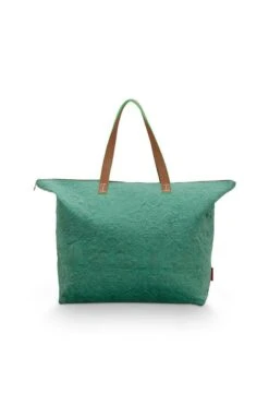 Tote Bag Velvet Quiltey Days Green 12 Tote Bag Velvet Quiltey Days Green -Pip studio 51.273.316 2