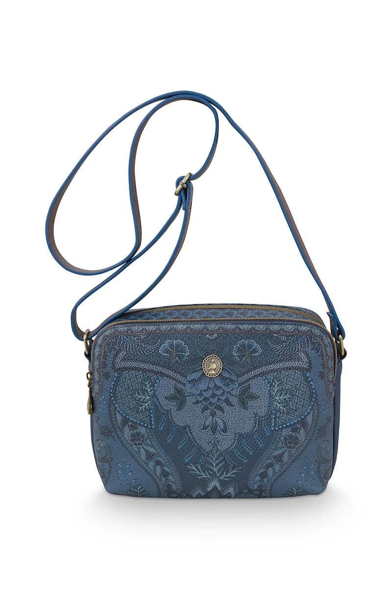 Cross Body Medium Kyoto Festival Blue 3 Cross Body Medium Kyoto Festival Blue